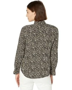 MICHAEL Michael Kors Petite Floral Vine Dog Tag Top | Shirts & Tops -Michael Kors Sales Shop 91wB79CPScL. AC SR736920